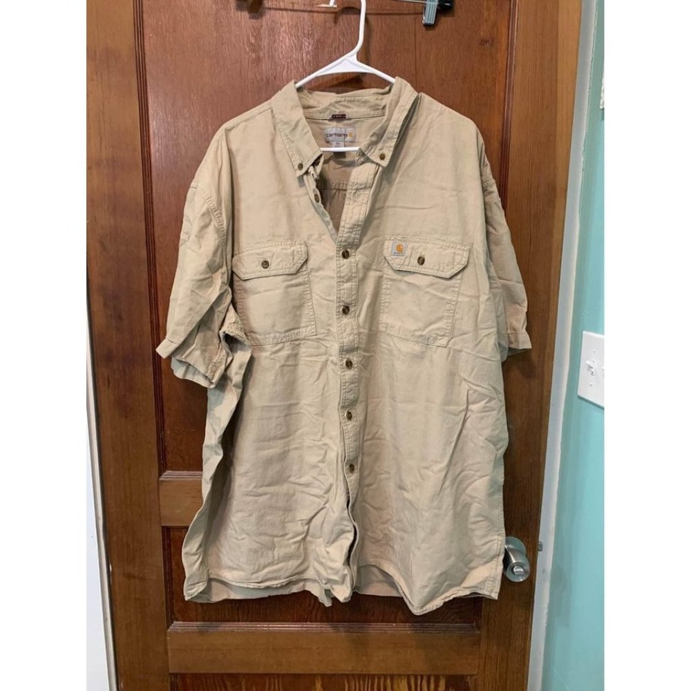 Carhartt men’s shirt shirt sleeved relaxed fit size 3xl tall